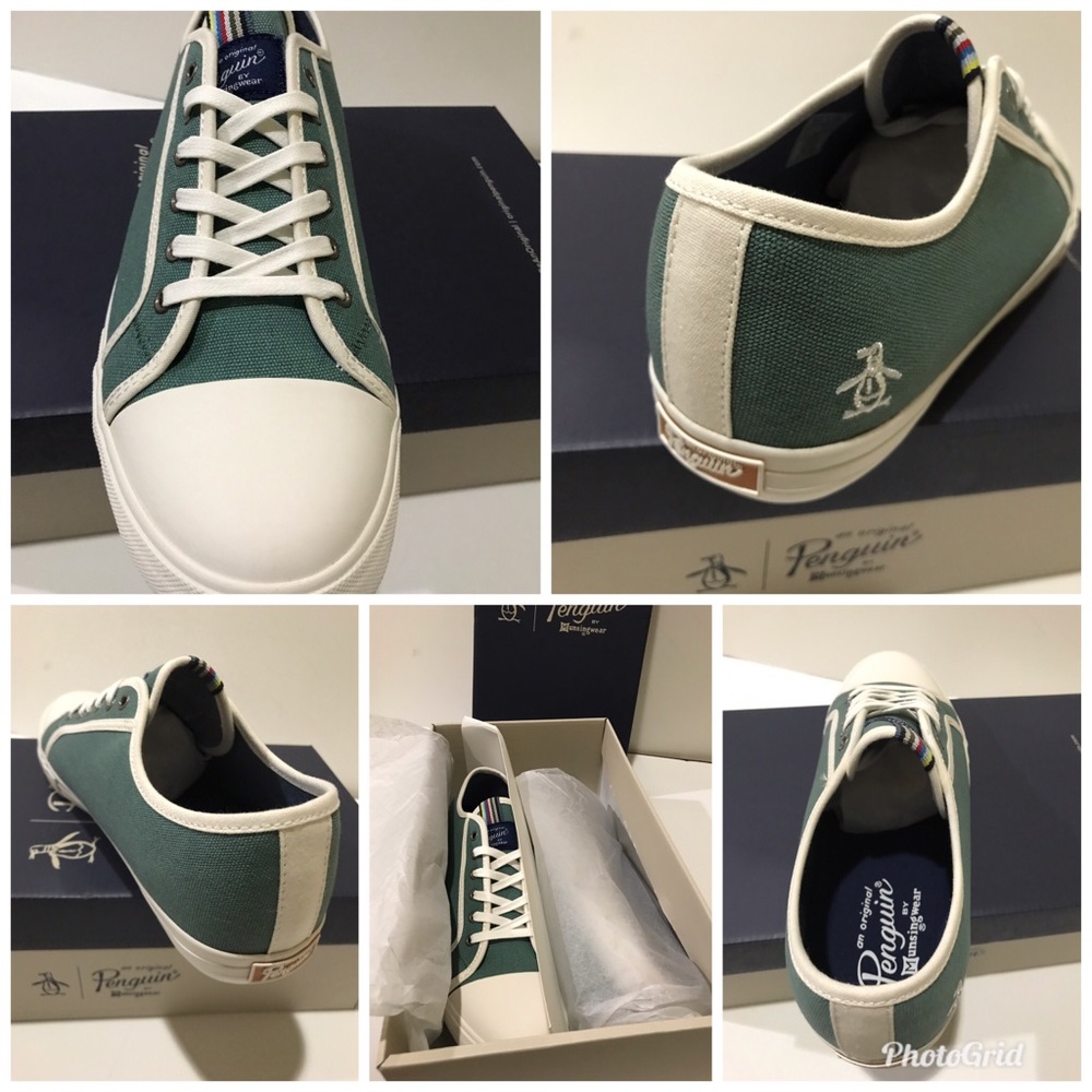 Original Penguin Mick Canvas Sneakers, sage color